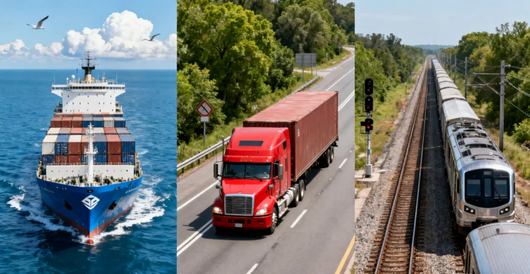 海运与陆运、铁运的本钱时效比照：何种情形选择海运更划算？？